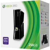 Xbox 360 Slim Arcade 4gb Wi-fi Kinect Ready - Pronta Entrega